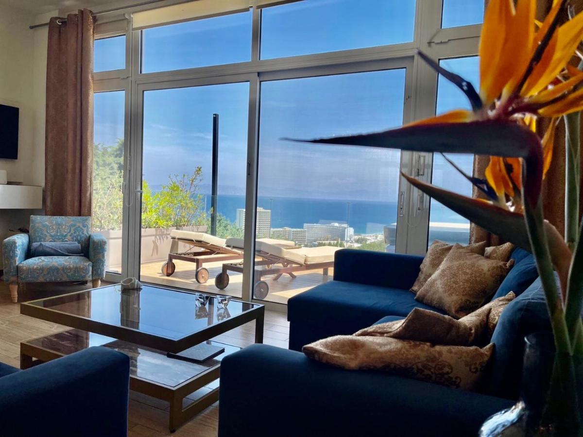 Flyviewflatsgold Privatehottub With Seaview Apartment Иксия Екстериор снимка
