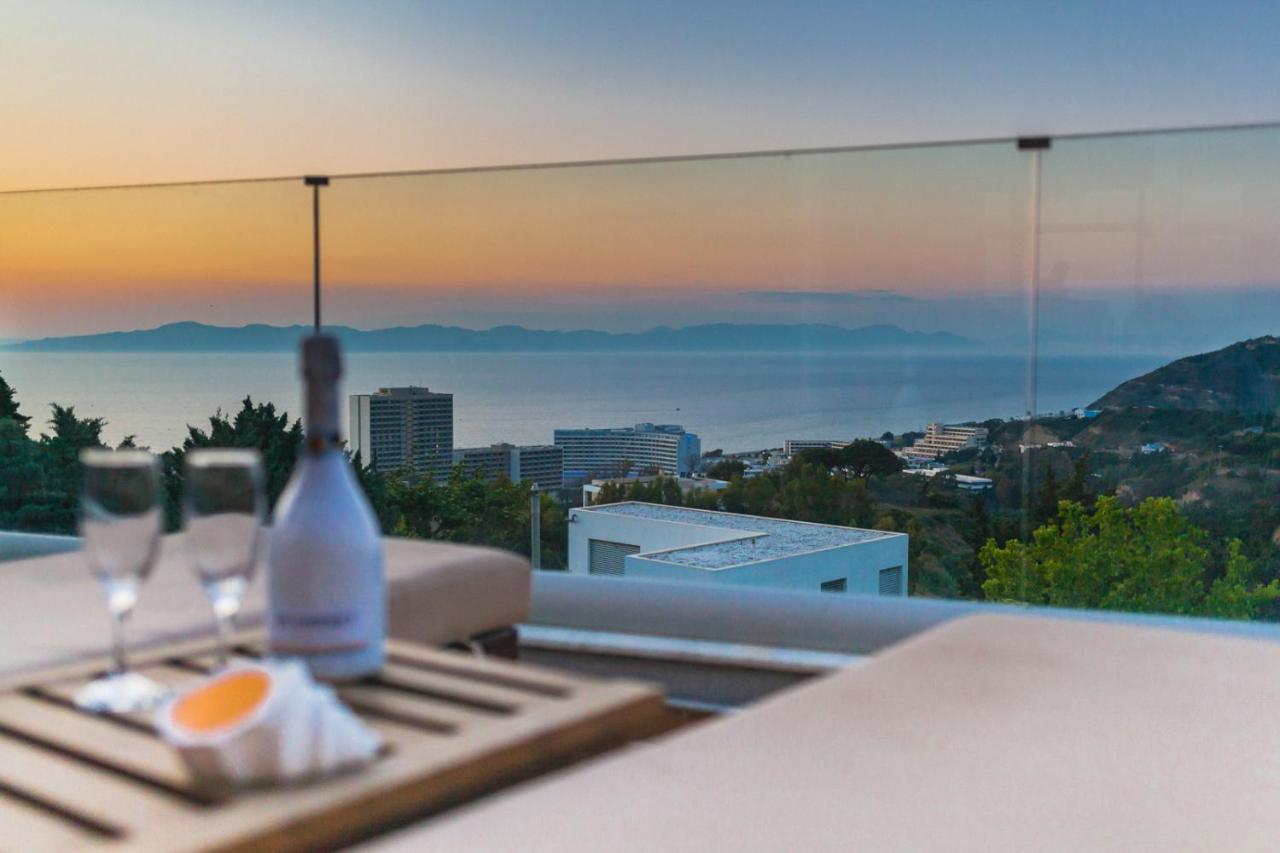 Flyviewflatsgold Privatehottub With Seaview Apartment Иксия Екстериор снимка