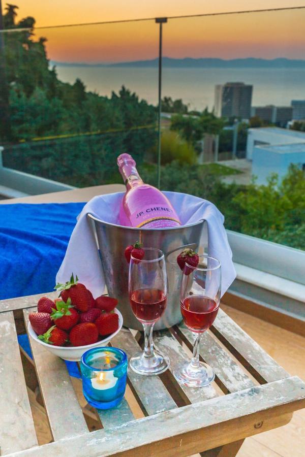 Flyviewflatsgold Privatehottub With Seaview Apartment Иксия Екстериор снимка