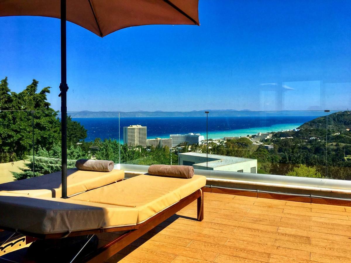 Flyviewflatsgold Privatehottub With Seaview Apartment Иксия Екстериор снимка