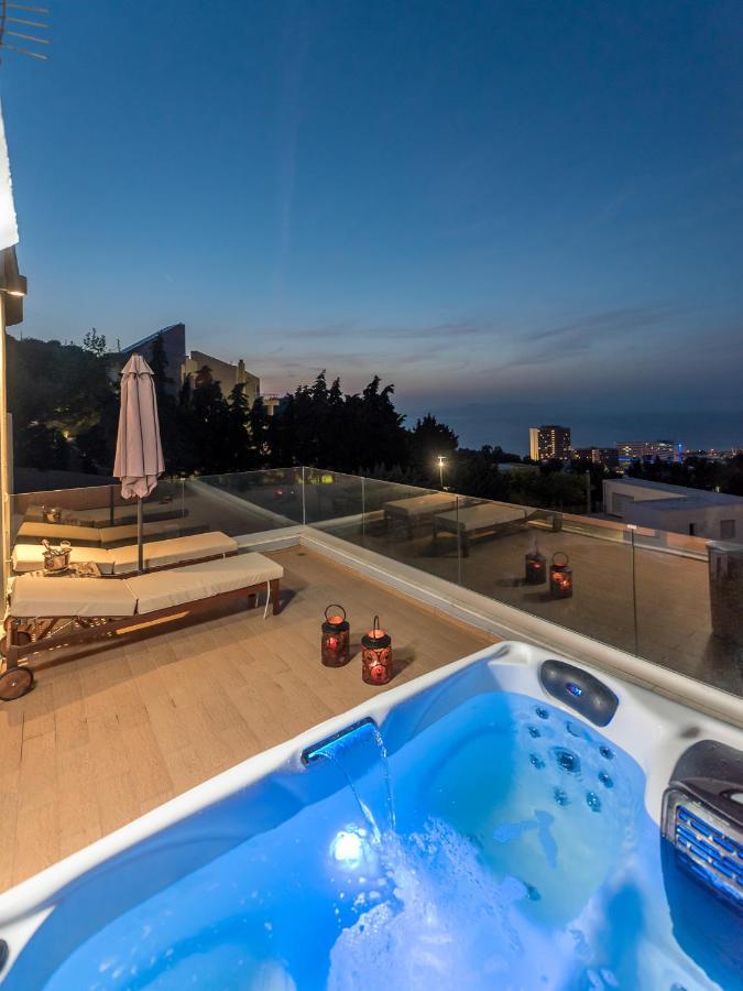 Flyviewflatsgold Privatehottub With Seaview Apartment Иксия Екстериор снимка